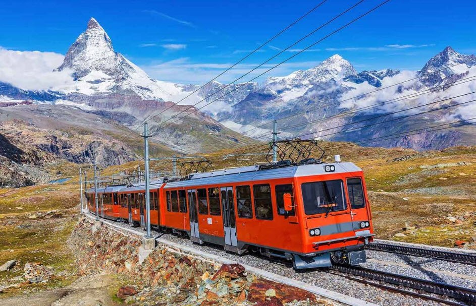 Gornergrat Railway, Zermatt, Valais, Switzerland